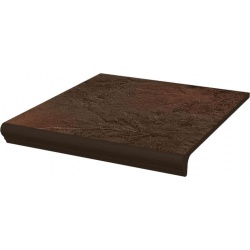 Paradyz Semir Brown Kapinos schodnica prosta 30 x 33 cm