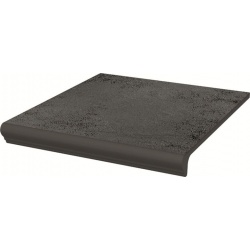 Paradyz Semir Grafit Kapinos schodnica prosta 30 x 33 cm