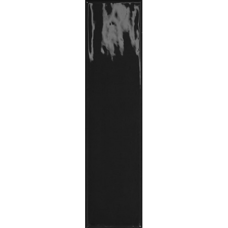 Zoya Ceramica Rustico Negro glossy lesklý obklad 7,5 x 30 cm
