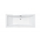 Emporia Prima Quadro Slim pravouhlá akrylátová vaňa 165 x 75 x 41,5 cm