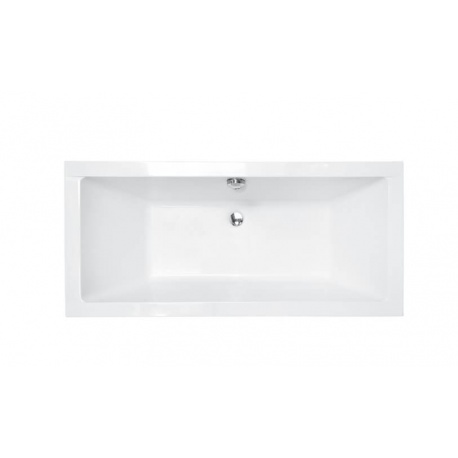 Emporia Prima Quadro Slim pravouhlá akrylátová vaňa 165 x 75 x 41,5 cm
