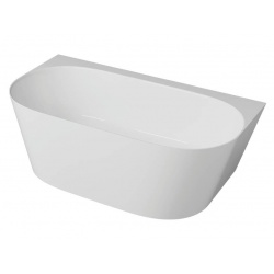 Emporia Nuvio voľnestojaca vaňa liaty mramor 158 x 85 cm