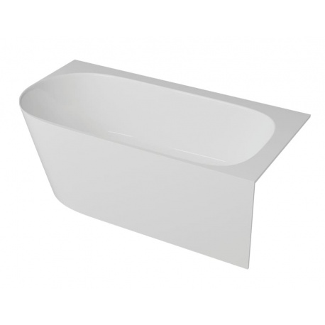 Emporia Nuvio voľnestojaca vaňa pravá liaty mramor 158 x 85 cm