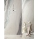 Tubadzin White Opal lesklý Monolith.