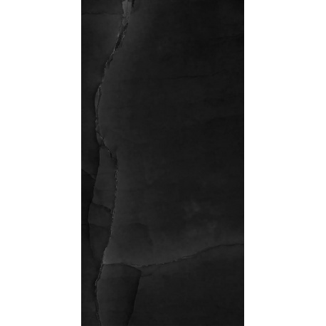 Dlažba Onyx Black lesklá rektifikovaná 60 x 120 cm