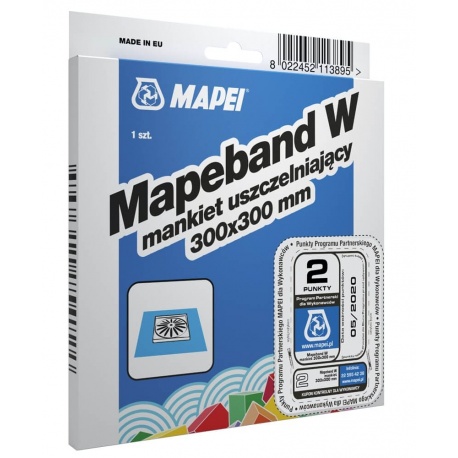 Mapei Mapeband W tesniaca manžeta 300 mm x 300 mm