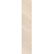 TUBADZIN Slant Wood Ivory B STR dlažba matná rektifikovaná 119,8 x 19 cm