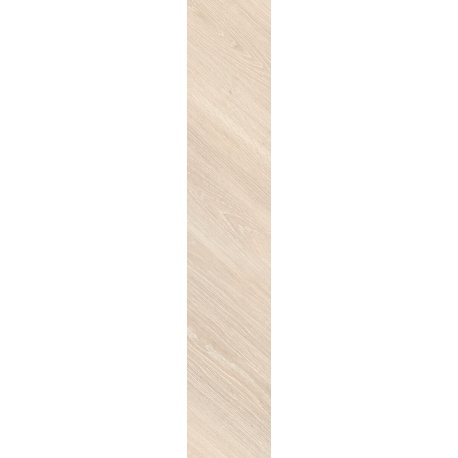 TUBADZIN Slant Wood Ivory B STR dlažba matná rektifikovaná 119,8 x 19 cm