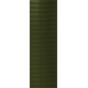 Tubadzin Groove Olive 1 STR obklad lesklý 29,8 x 7,8 cm