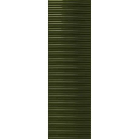 Tubadzin Groove Olive 1 STR obklad lesklý 29,8 x 7,8 cm