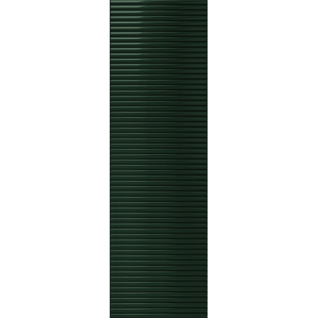 Tubadzin Groove Green 1 STR obklad lesklý 29,8 x 7,8 cm