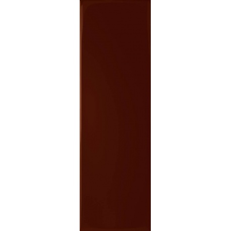 Tubadzin Groove Burgundy obklad lesklý 29,8 x 7,8 cm
