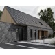 Paradyz Ardis Dark elewacja obklad struktura matný 40 x 6,6 cm
