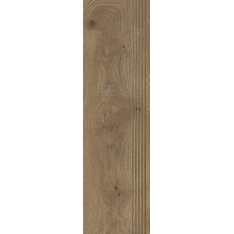Stargres Taiga Brown schodnica rektifikovaná 30 x 120 cm