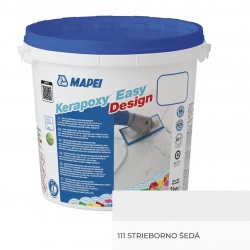 Mapei Kerapoxy Easy Design epoxidová škárovacia hmota 111 strieborno šedá 3 kg