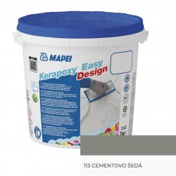 Mapei Kerapoxy Easy Design epoxidová škárovacia hmota 113 cementovo šedá 3 kg