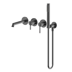 EMPORIA ORI 08032BN vaňová podomietková batéria s podomietkovým telesom gun metal