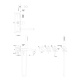 EMPORIA ORI 08032BN vaňová podomietková batéria s podomietkovým telesom gun metal