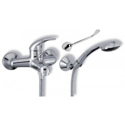 Novaservis Vaňová batéria 150 mm Metalia 55 chróm - lek. páka
