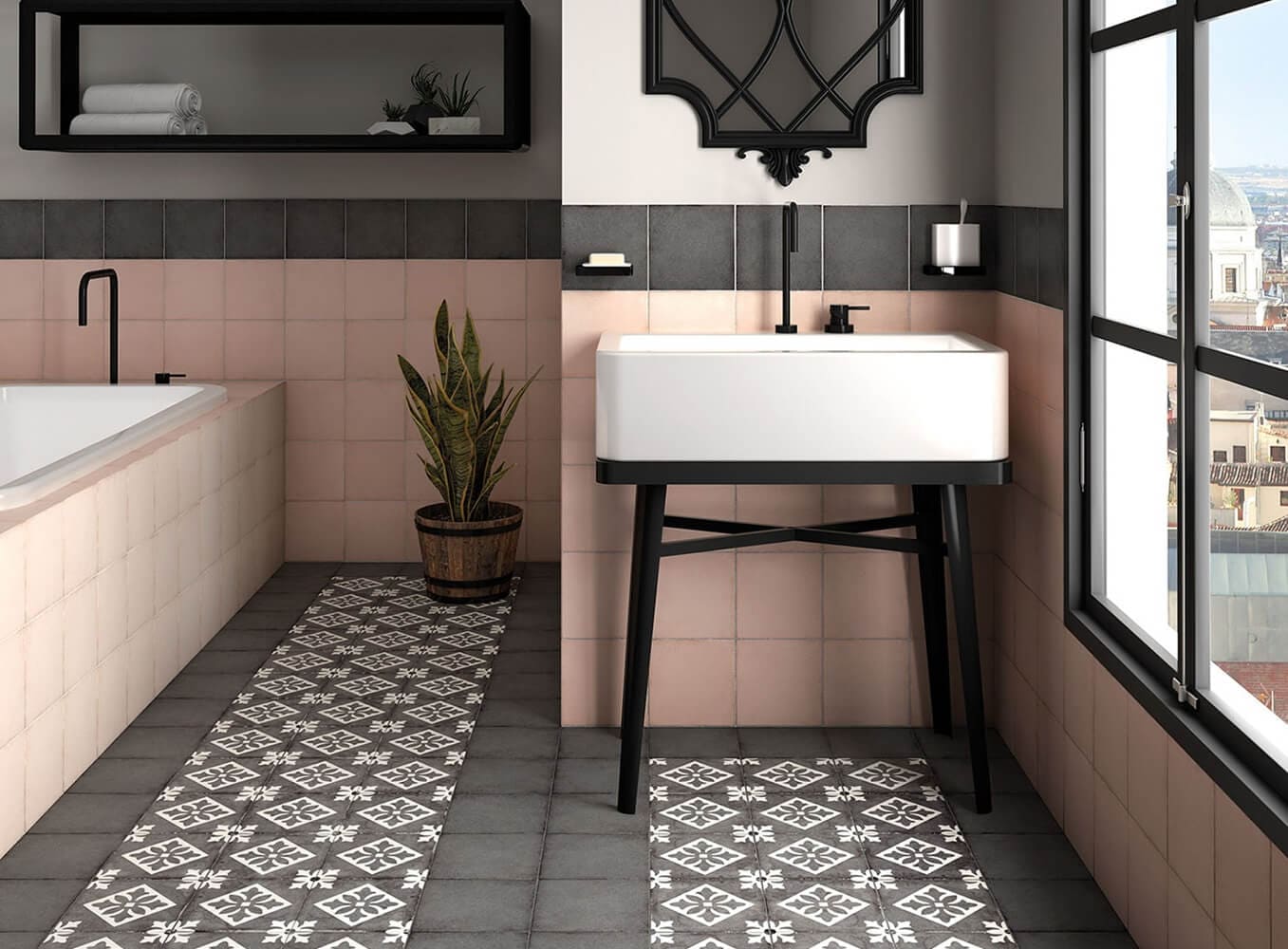 Equipe_ArtNouveau_PaduaBlack_CoralPink_C